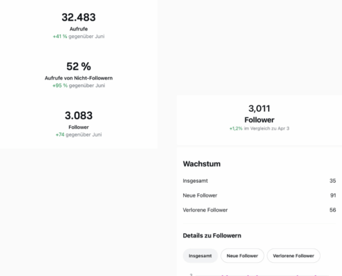 Auswertung Social Media Accounts Auswertung Social Media Accounts